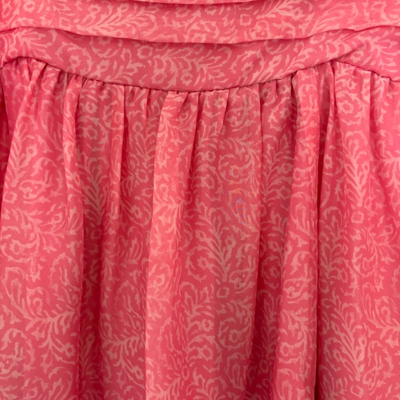 Abercrombie Pink Flutter Sleeve Dress - Picture 3 of 5
